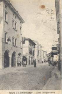 Spilimbergo, Corso Indipendenza 1909